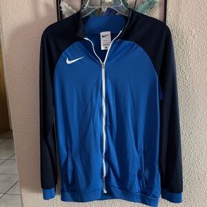 Boy's Nike Blue & Navy Full-Zip Training Jacket